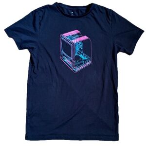 Apple Park Exclusive Mac Computer Black T Shirt Graphic Tee Size XS Tech Geek